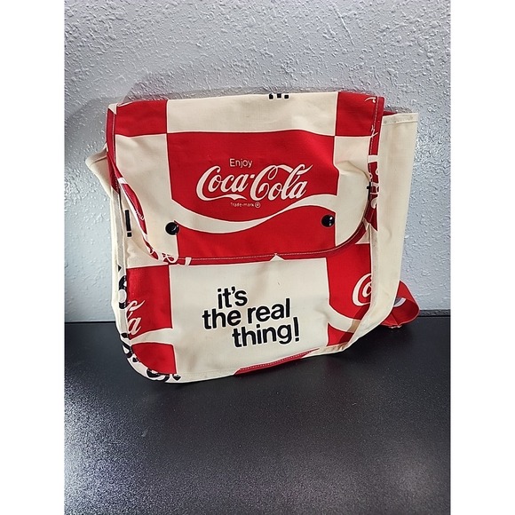 Coca-Cola Handbags - 1970's Coca Cola Hippie Back Pack